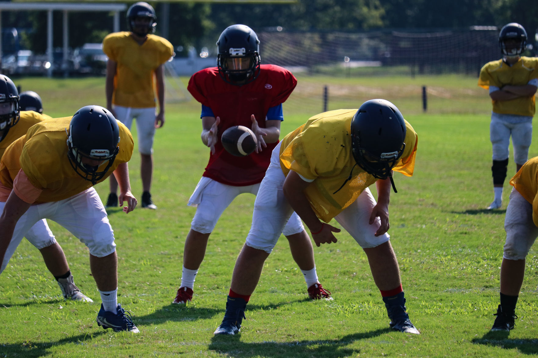 The King's Academy Football Practice